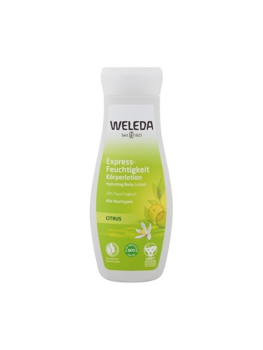 Lozione corpo idratante agli agrumi Weleda 250ml donna
