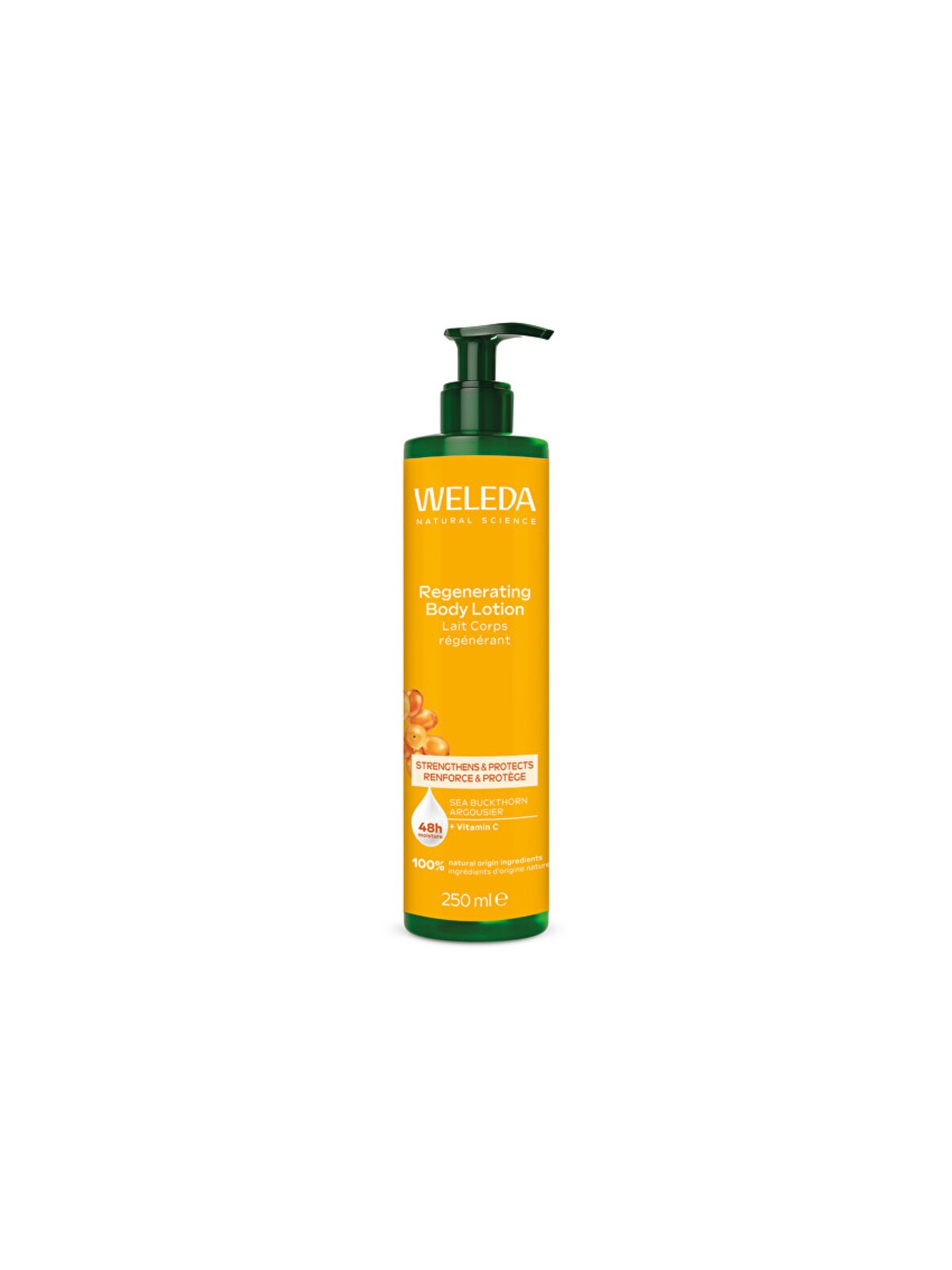 Lozione corpo rigenerante Weleda - Latte corpo rigenerante Rakytnkov 250ml donna