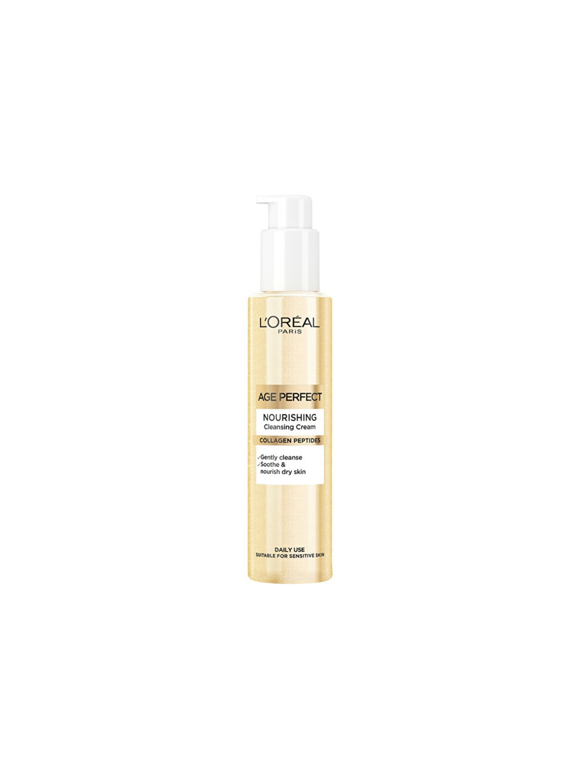 L'Oréal Crema Detergente Nutriente - crema detergente con collagene 150ml donna