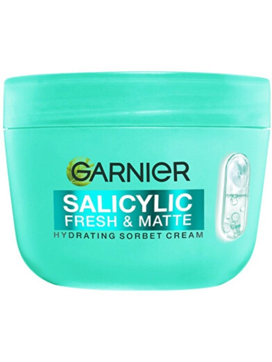 GARNIER Salicylic Fresh & Pure Sorbet Cream - Crema idratante 85ml donna
