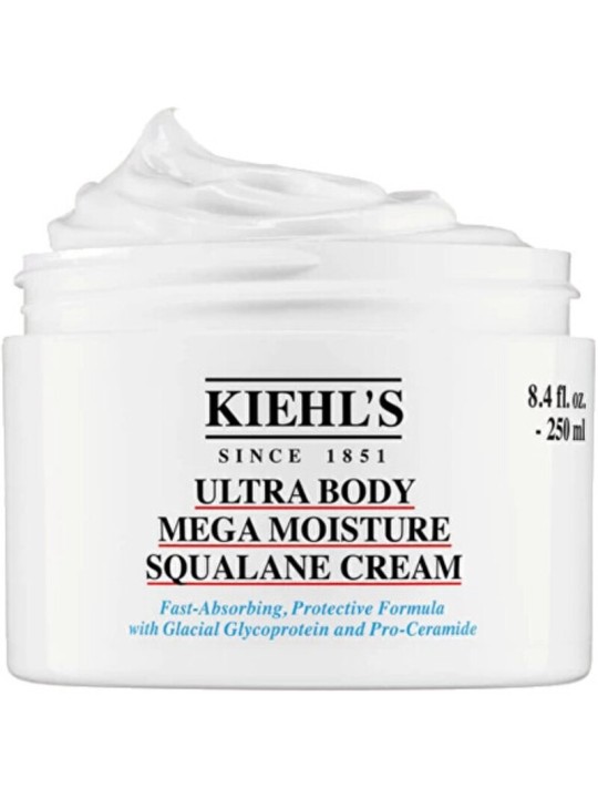 Kiehls Mega Moisture Squalane Cream - Crema idratante per il corpo 250ml donna