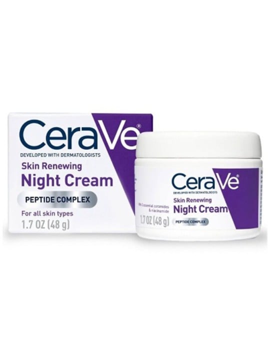 Crema notte rigenerante per la pelle CeraVe - Crema viso per il contorno occhi 48,0 g donna