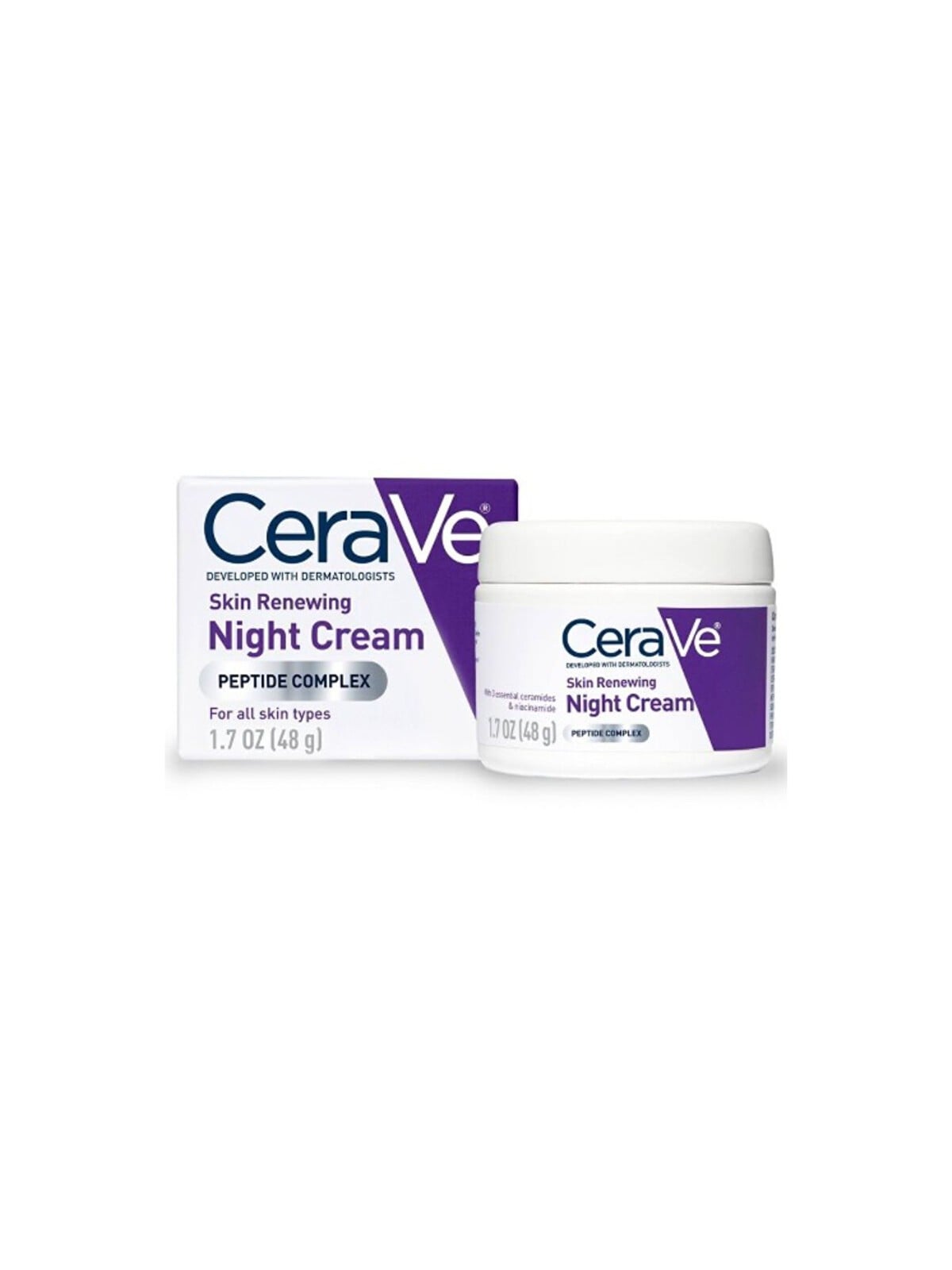 Crema notte rigenerante per la pelle CeraVe - Crema viso per il contorno occhi 48,0 g donna