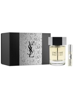 Yves Saint Laurent L'Homme Set regalo eau de toilette 100ml e miniatura eau de toilette 10ml uomo