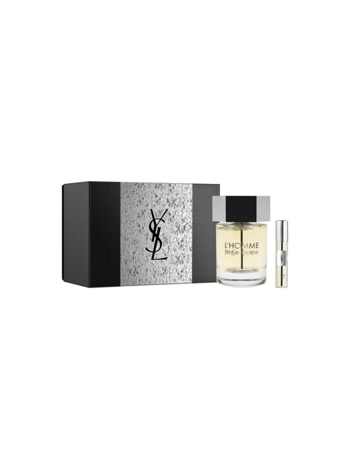 Yves Saint Laurent L'Homme Set regalo eau de toilette 100ml e miniatura eau de toilette 10ml uomo