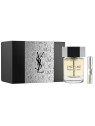 Yves Saint Laurent L'Homme Set regalo eau de toilette 100ml e miniatura eau de toilette 10ml uomo