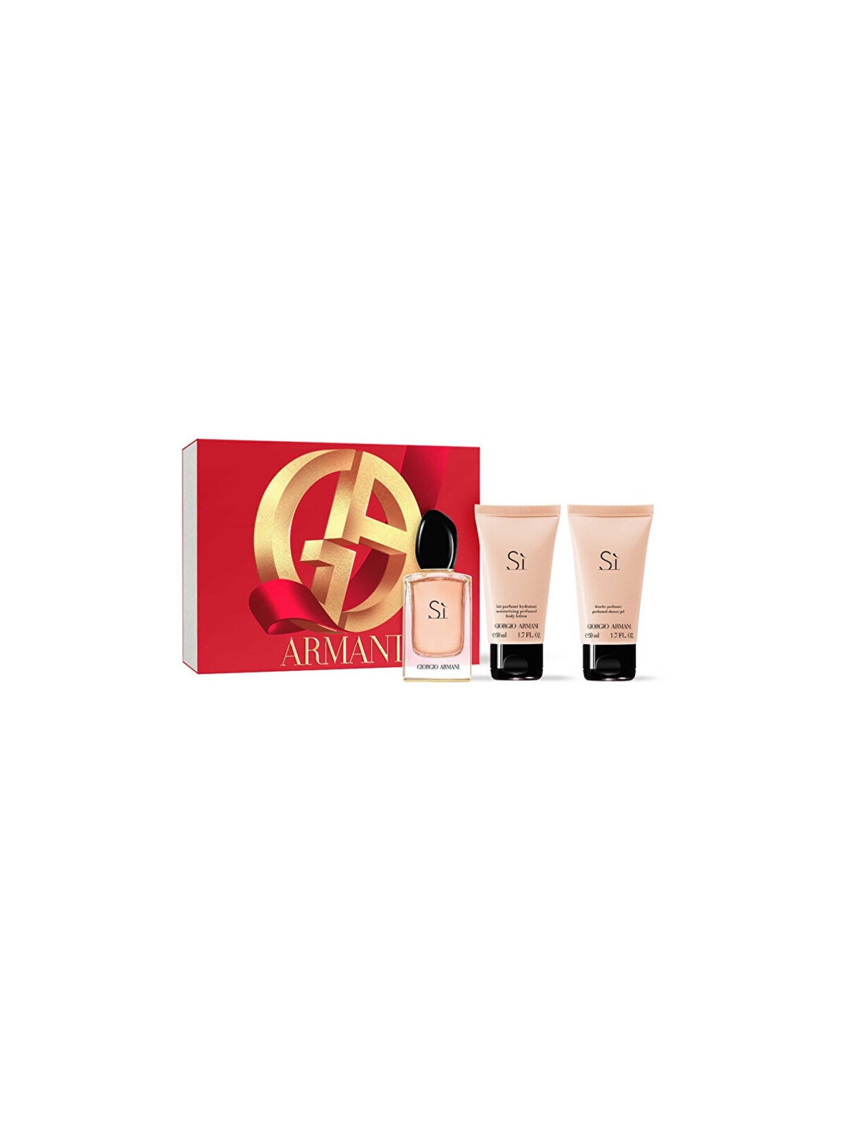 Set regalo Armani S: eau de parfum 50ml, gel doccia 50ml e lozione corpo 50ml donna