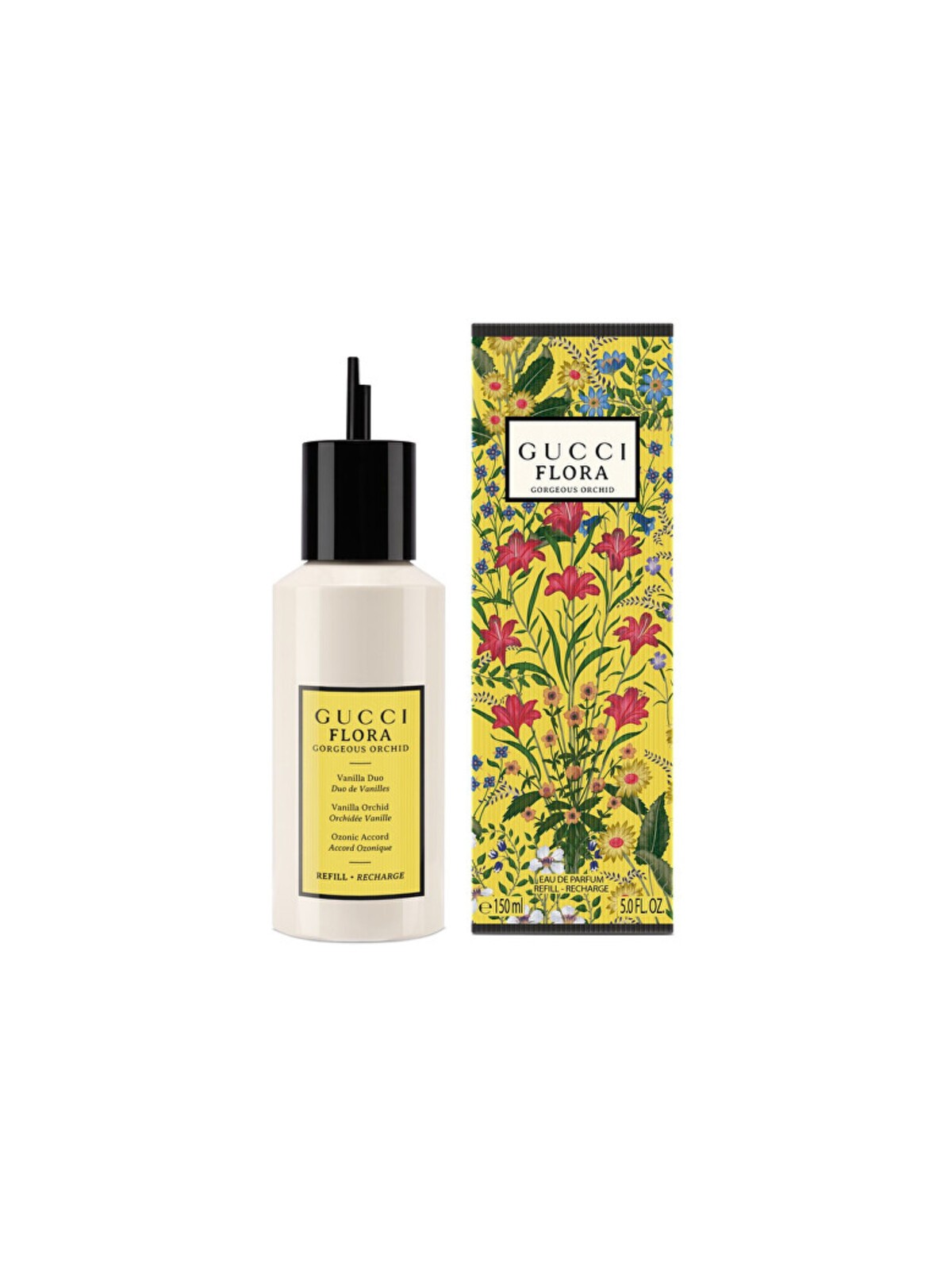 Gucci Flora By Gucci Gorgeous Orchid eau de parfum (ricarica) 150ml donna