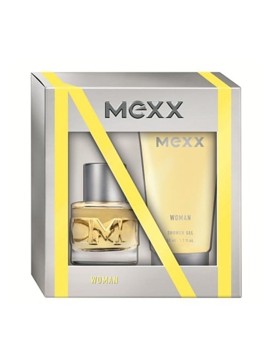 Set regalo Mexx Woman: eau de toilette 20ml e gel doccia 50ml.