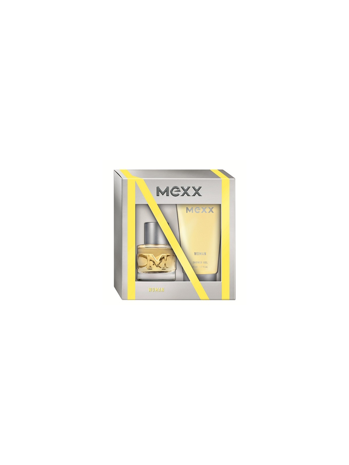 Set regalo Mexx Woman: eau de toilette 20ml e gel doccia 50ml.