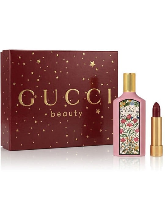 Gucci Flora Gorgeous Gardenia Set regalo eau de parfum 50ml e rossetto 1,8 g donna