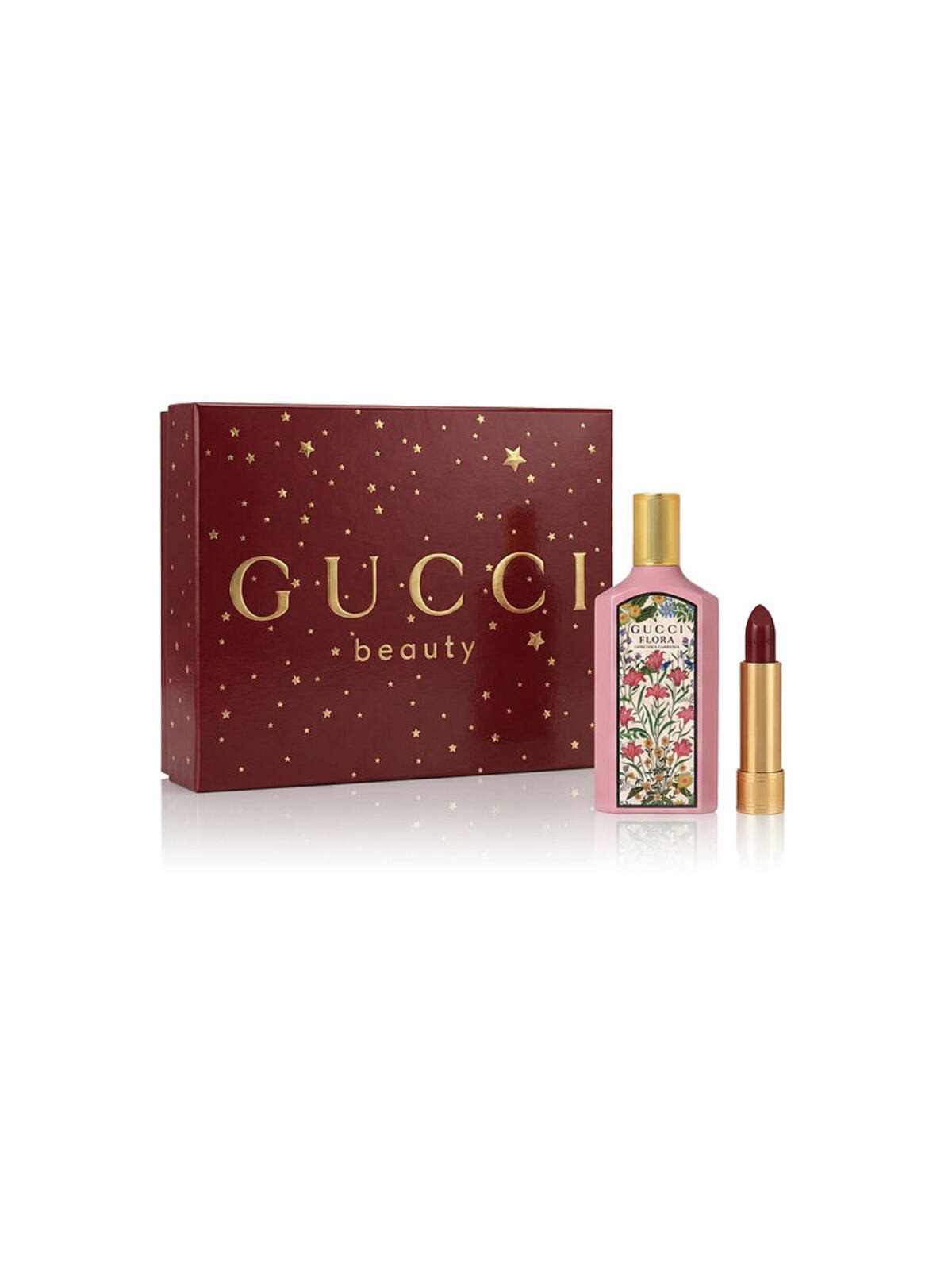 Gucci Flora Gorgeous Gardenia Set regalo eau de parfum 50ml e rossetto 1,8 g donna
