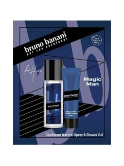 Bruno Banani Magic Man Gift Set Deodorante 75ml e gel doccia 50ml uomo