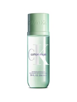 Calvin Klein Cotton Musk, profumo spray per corpo e capelli unisex