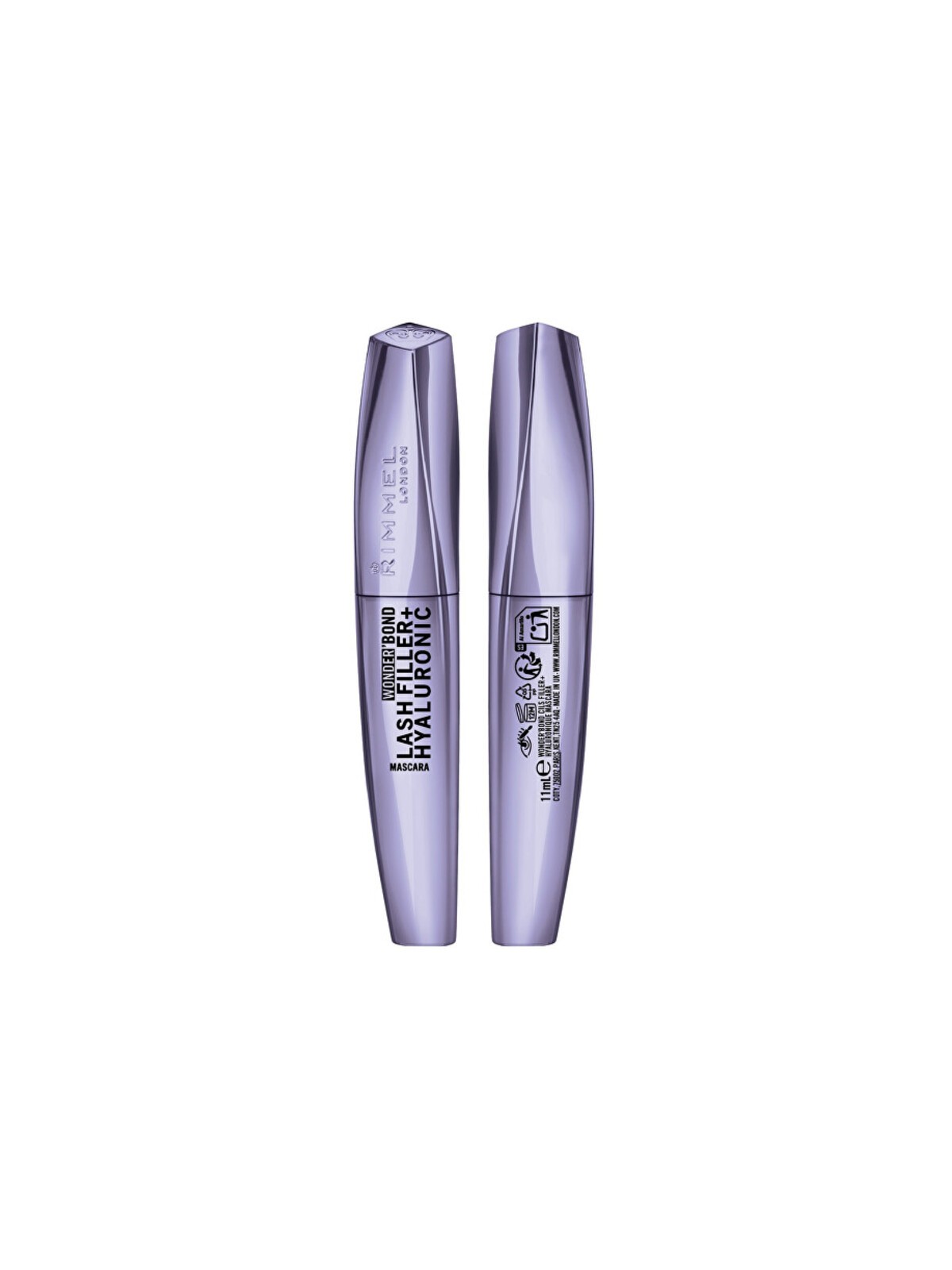 Rimmel Wonder`Bond Lash Filler Hyaluronic Mascara - Mascara volumizzante 11ml donna Nero