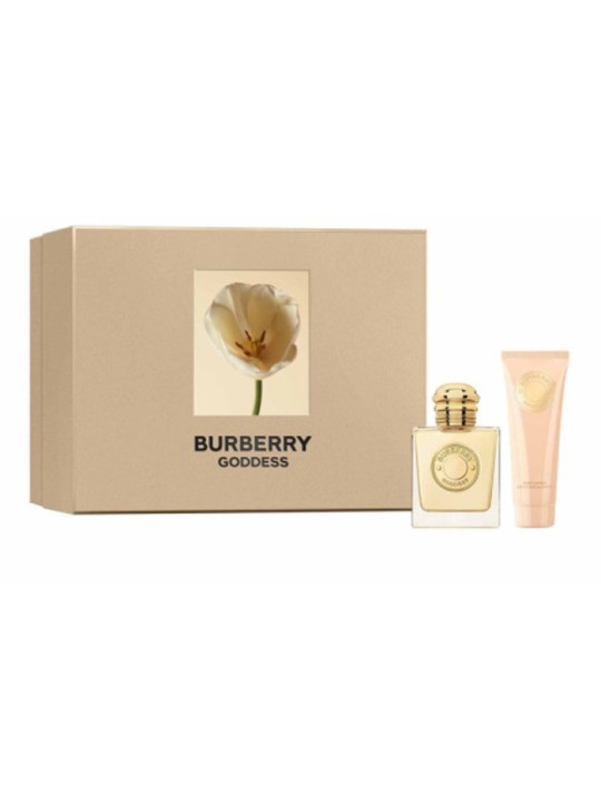 Set regalo Burberry Goddess: eau de parfum 50ml e latte corpo 75ml Donna