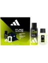 Set regalo Adidas Pure Game: eau de toilette 50ml, deodorante spray 150ml e kiltovka uomo