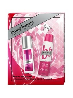 Bruno Banani Pure Woman Gift Set Deodorante 75ml e antitraspirante 150ml donna