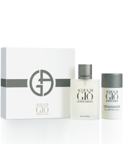 Armani Acqua di Gio Man eau de toilette 100ml e deostick Acqua di Gio Man 75ml uomo