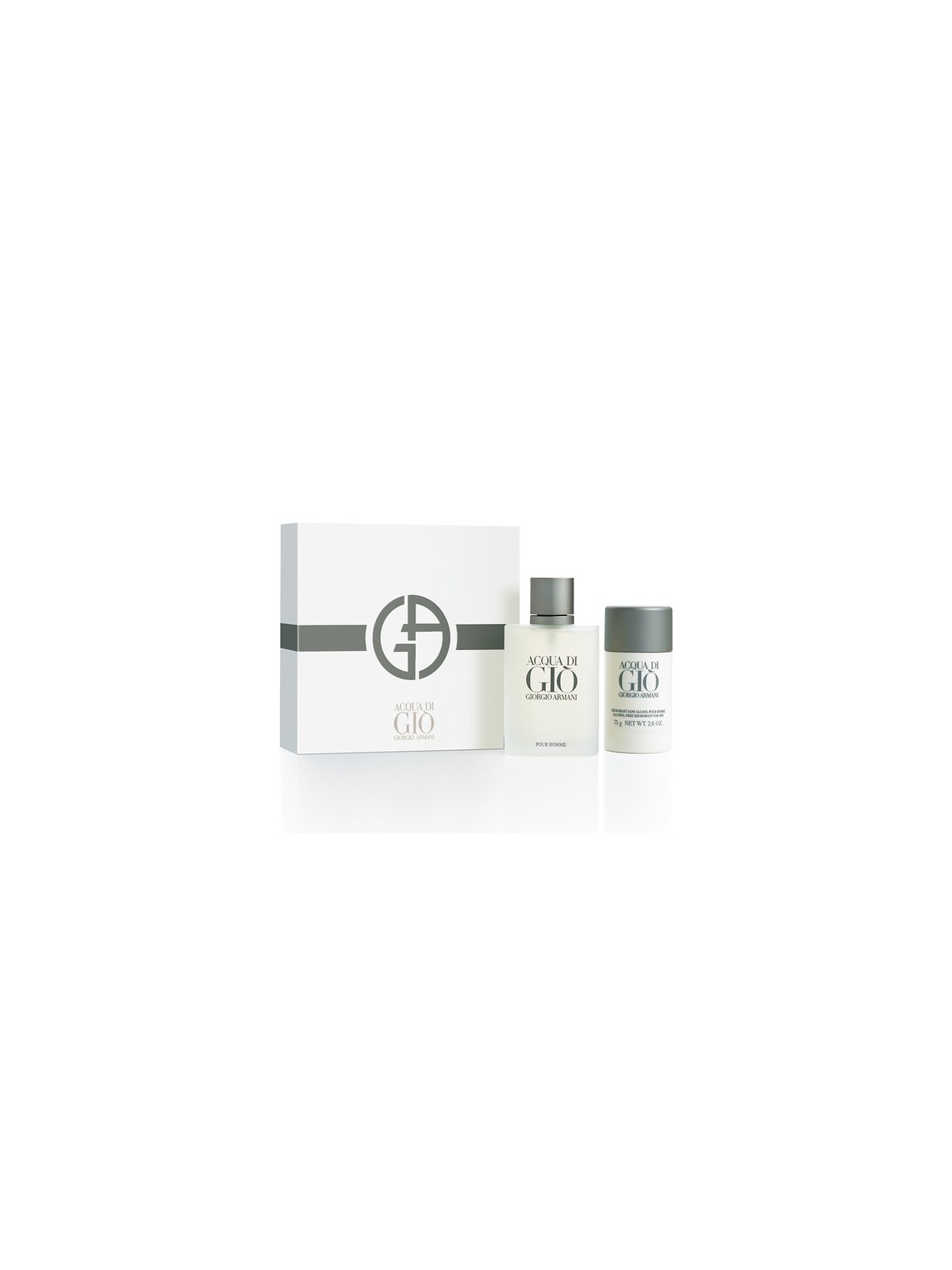 Armani Acqua di Gio Man eau de toilette 100ml e deostick Acqua di Gio Man 75ml uomo