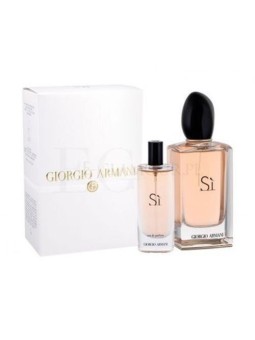 Armani Si SET eau de parfum 100ml + eau de parfum 15ml donna