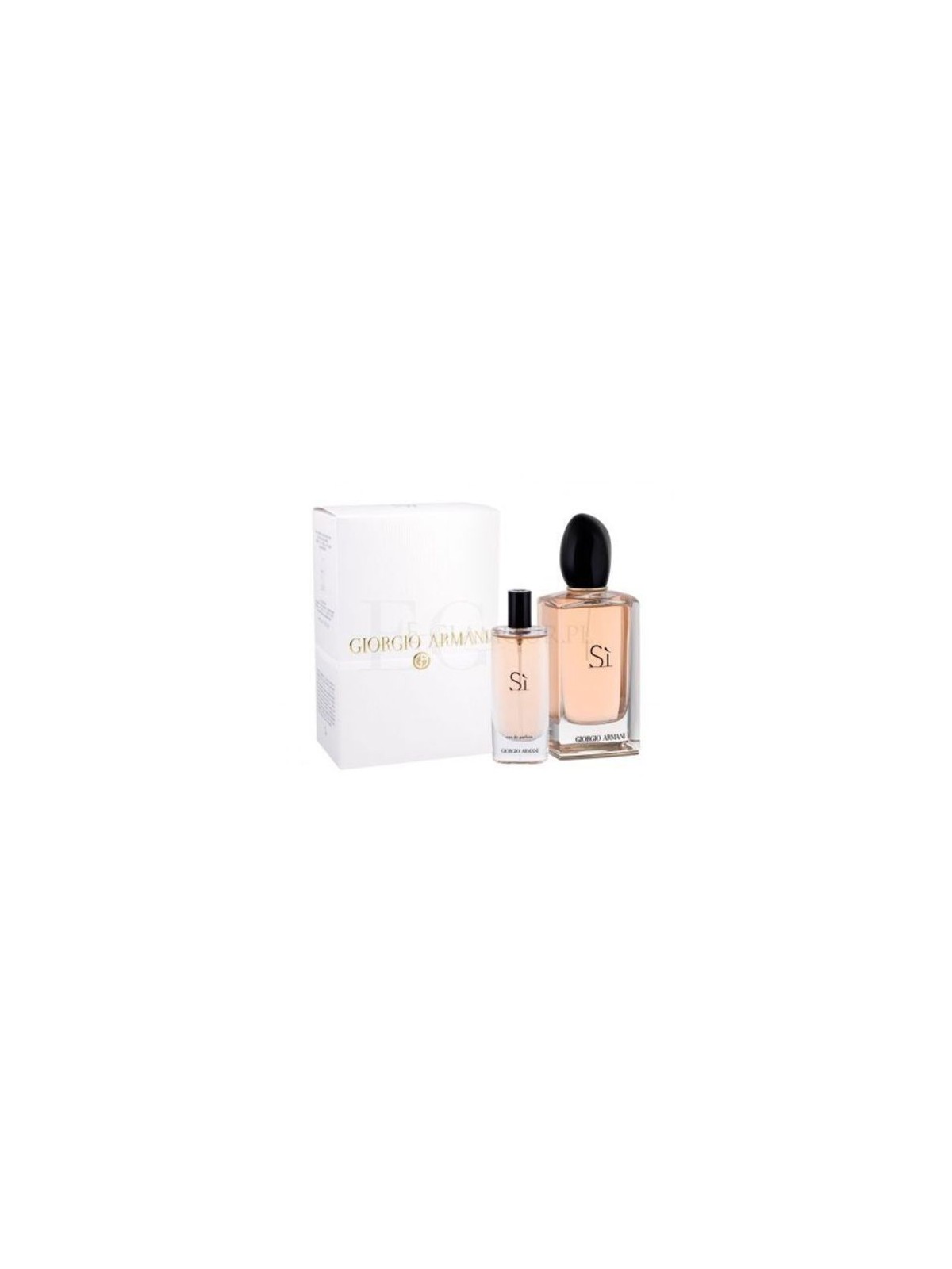 Armani Si SET eau de parfum 100ml + eau de parfum 15ml donna