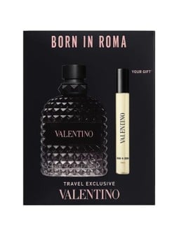 Valentino Valentino Uomo Born In Roma Set regalo eau de toilette 100ml e eau de toilette 10ml uomo