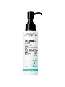 Novexpert Trio-Zinc Peeling Night Lotion - Lozione viso peeling per il contorno occhi con zinco 115ml donna