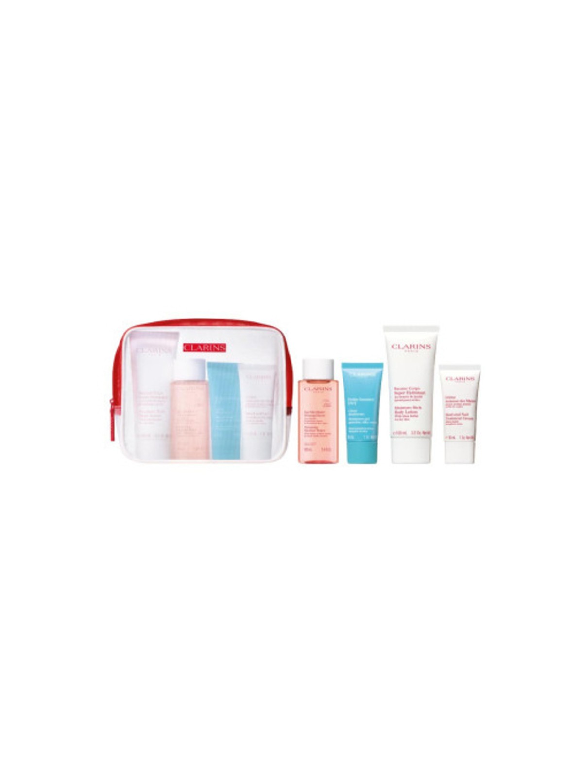 Set essenziale idratante Clarins dalla testa ai piedi - Set regalo per la cura della pelle Donna