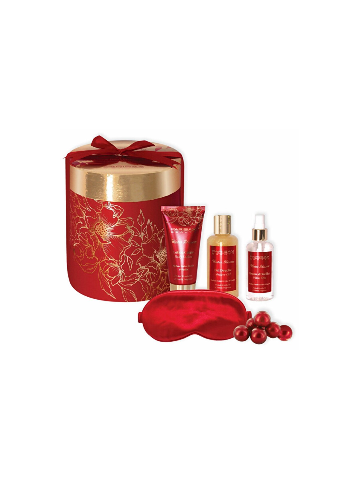 Parisax Set regalo neye relaxa?n ritual (fragole Mraen e vaniglia) donna