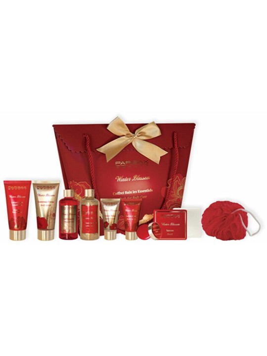 Parisax Essentials Winter Blossom Body Care Set - Set regalo per il bagno e la cura della persona