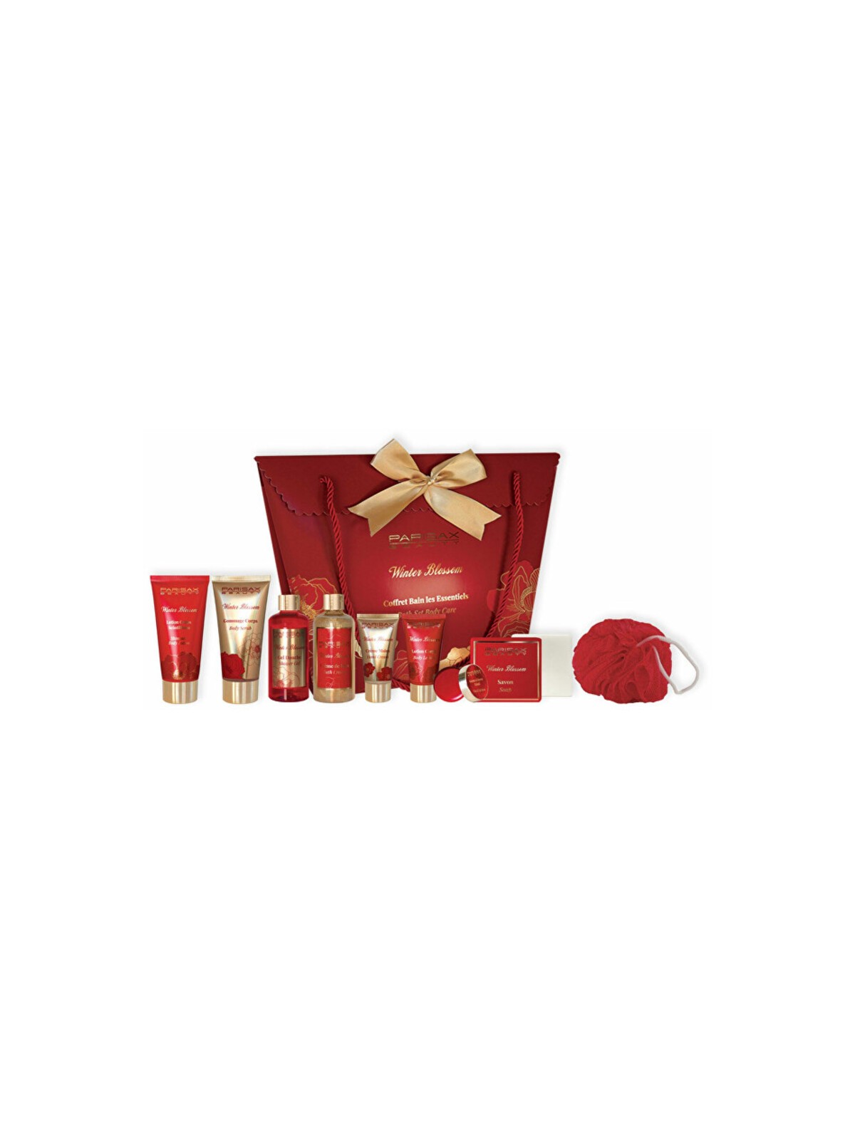 Parisax Essentials Winter Blossom Body Care Set - Set regalo per il bagno e la cura della persona