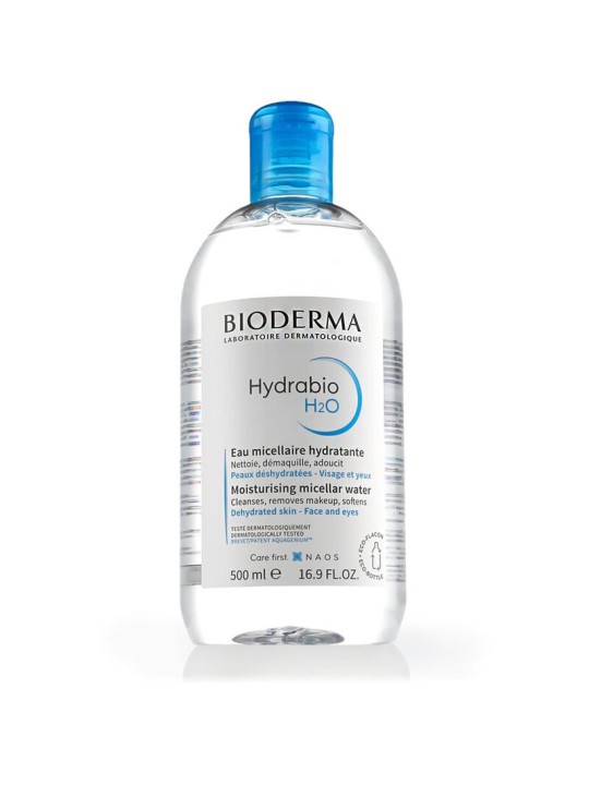 Bioderma Hydrabio H2O - acqua micellare detergente 500ml donna