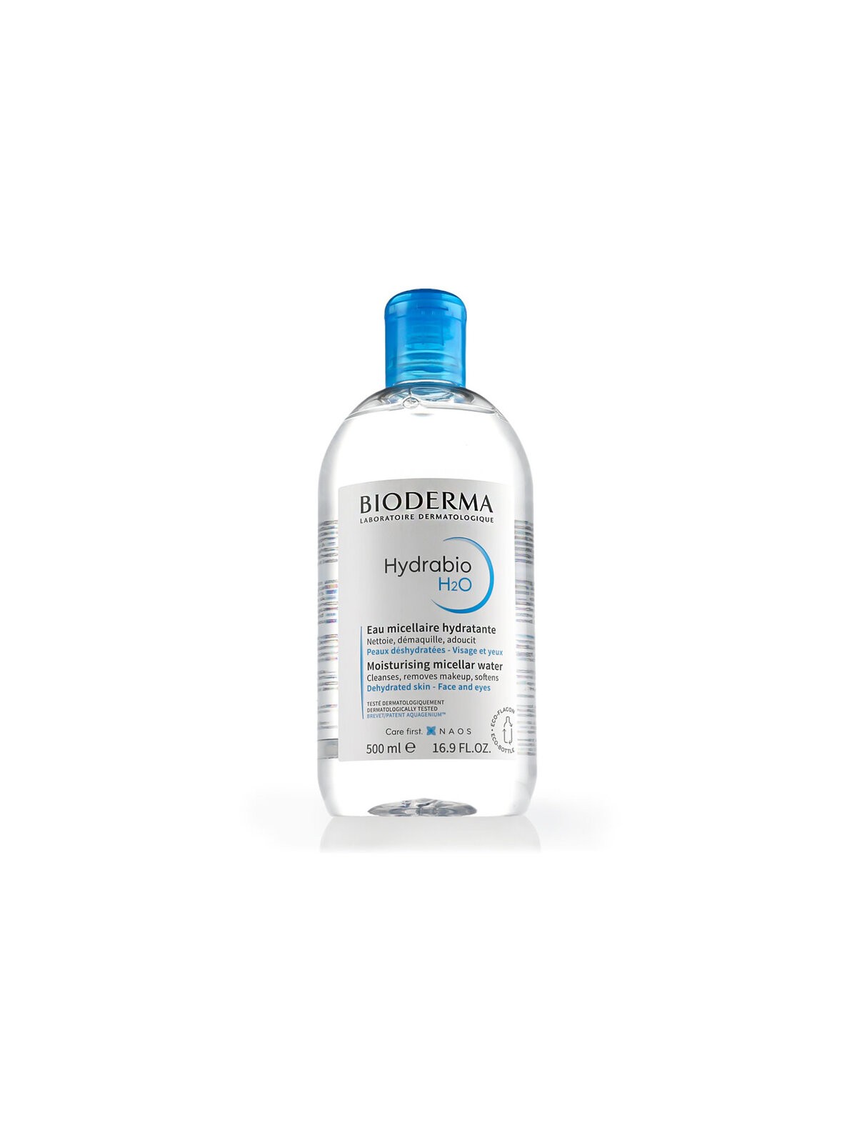 Bioderma Hydrabio H2O - acqua micellare detergente 500ml donna