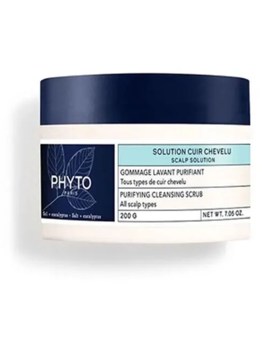 Phyto Professional Scalp Solution Purifying Cleansing Scrub - peeling detergente per il cuoio capelluto 200.0g donna
