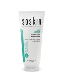 Soskin Paris Crema idratante purificante e lucidante - Crema viso 60ml donna
