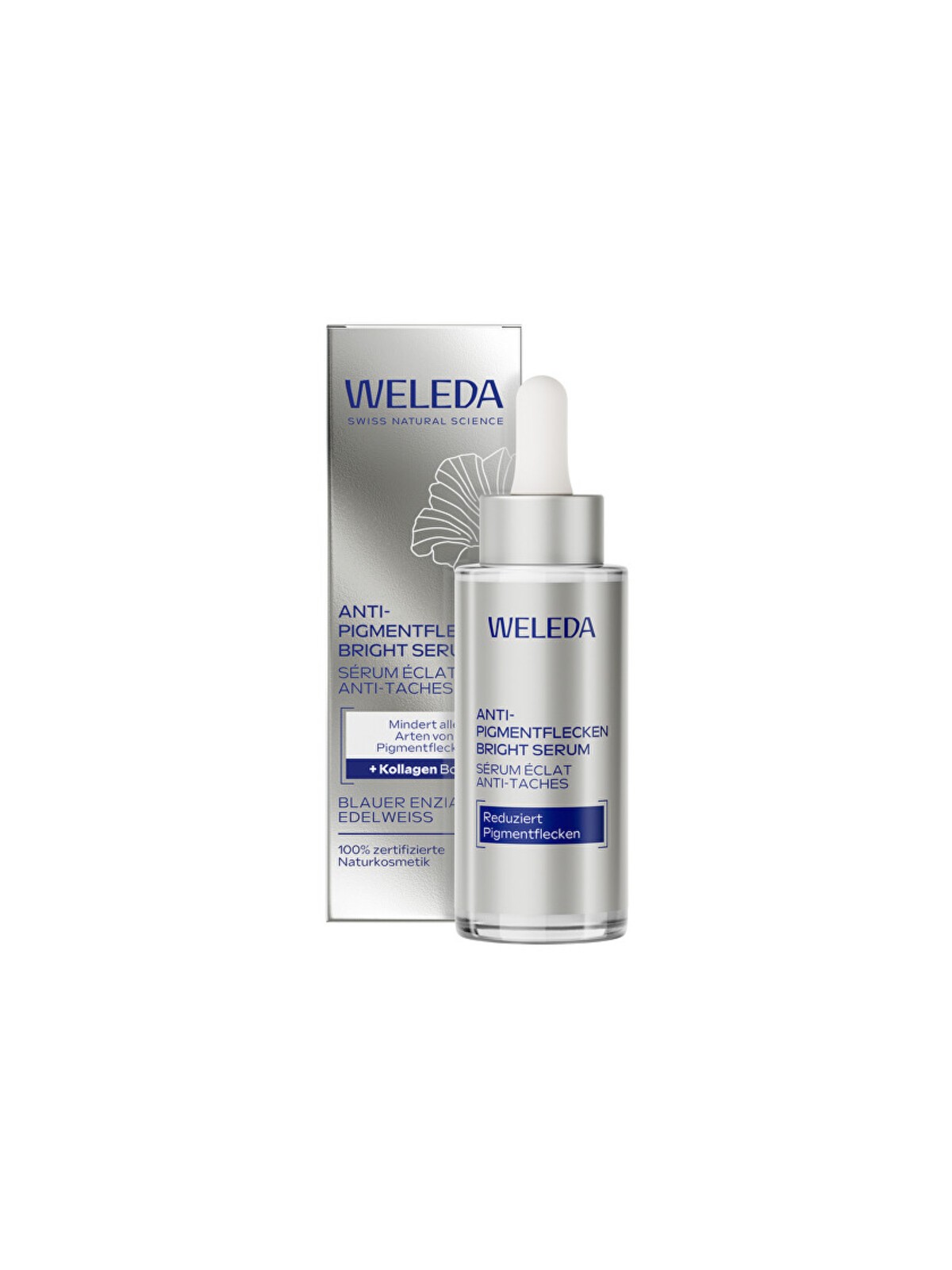 Siero Weleda Blue Gentian and Anti-Alps - Siero per macchie pigmentarie 30ml donna