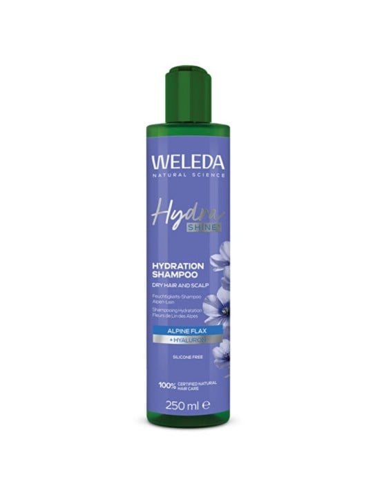 Weleda Hydrashine Hydration Shampoo - Shampoo idratante per capelli normali e secchi 250ml donna
