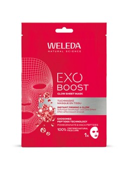 Maschera viso rassodante Weleda Grant's mela e maca-peptidi 20ml donna
