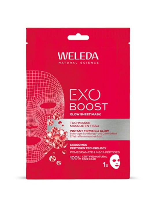 Maschera viso rassodante Weleda Grant's mela e maca-peptidi 20ml donna
