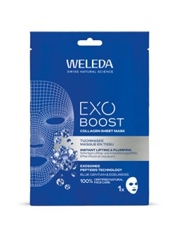 Weleda Modr ho?ec e prot? Alp Mask - Maschera viso al collagene 20ml donna
