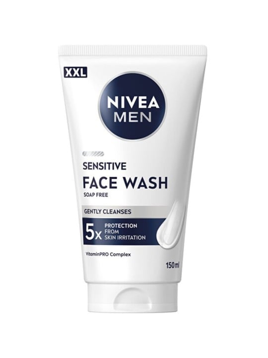 Nivea Men Sensitive Face Wash - gel detergente 150ml uomo