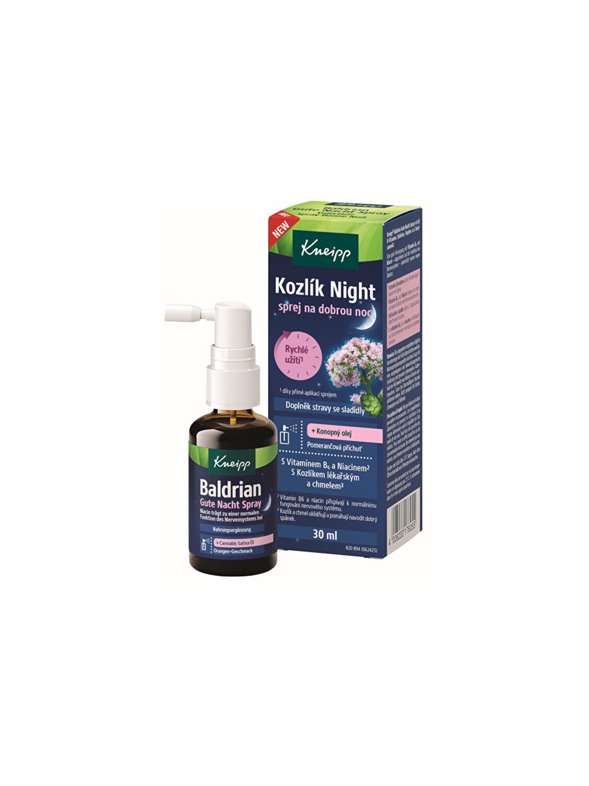 Kneipp Kozlk Spray Notte - spray notte buono 30ml donna