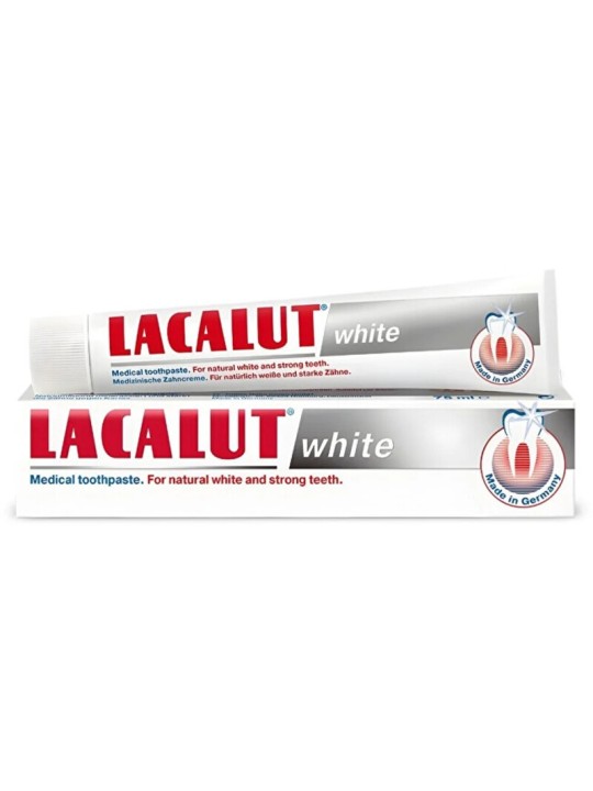Lacalut Dentifricio Bianco - Dentifricio 75ml donna