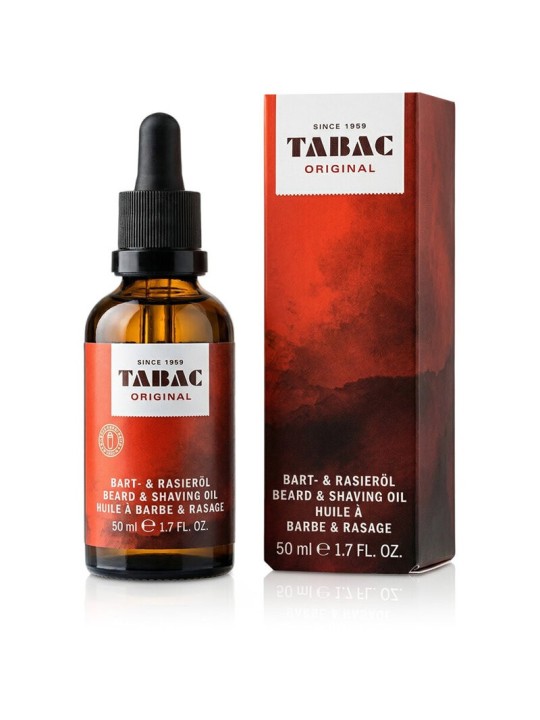 Olio da barba e rasatura Tabac Original 50ml uomo