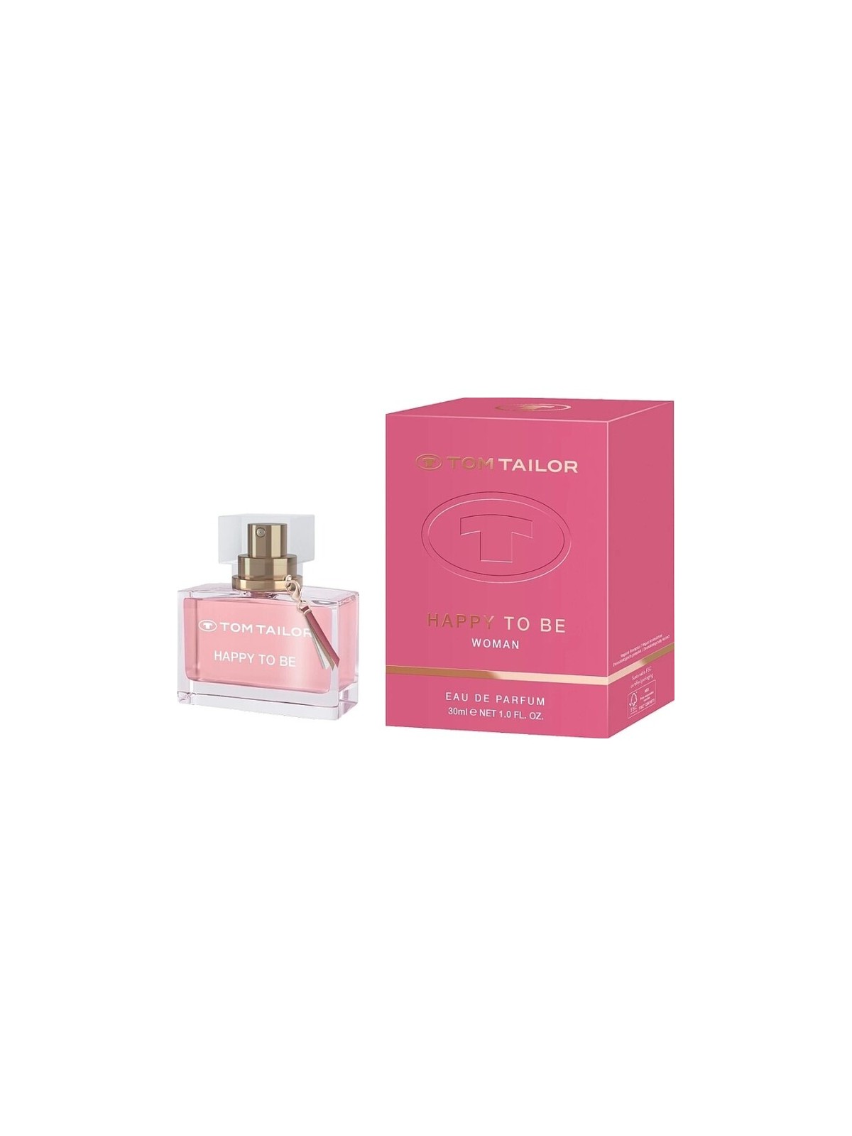 Tom Tailor Happy To Be eau de parfum 30ml donna