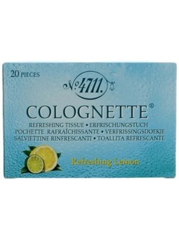 4711 Salviette umidificate rinfrescanti al limone 20 pezzi donna