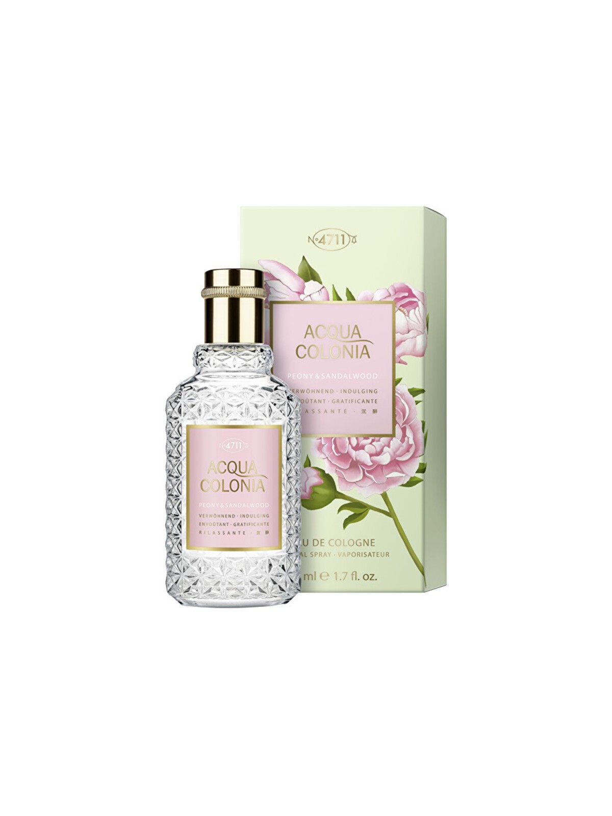 4711 Acqua Colonia Peony & Sandalwood eau de cologne 100ml donna
