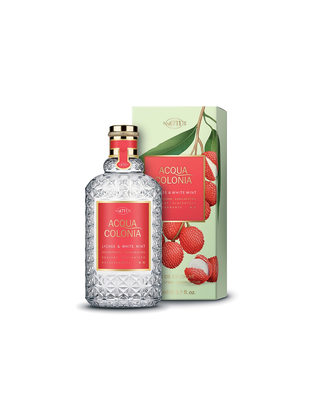 4711 Acqua Colonia Lychee & White Mint eau de cologne 100ml unisex