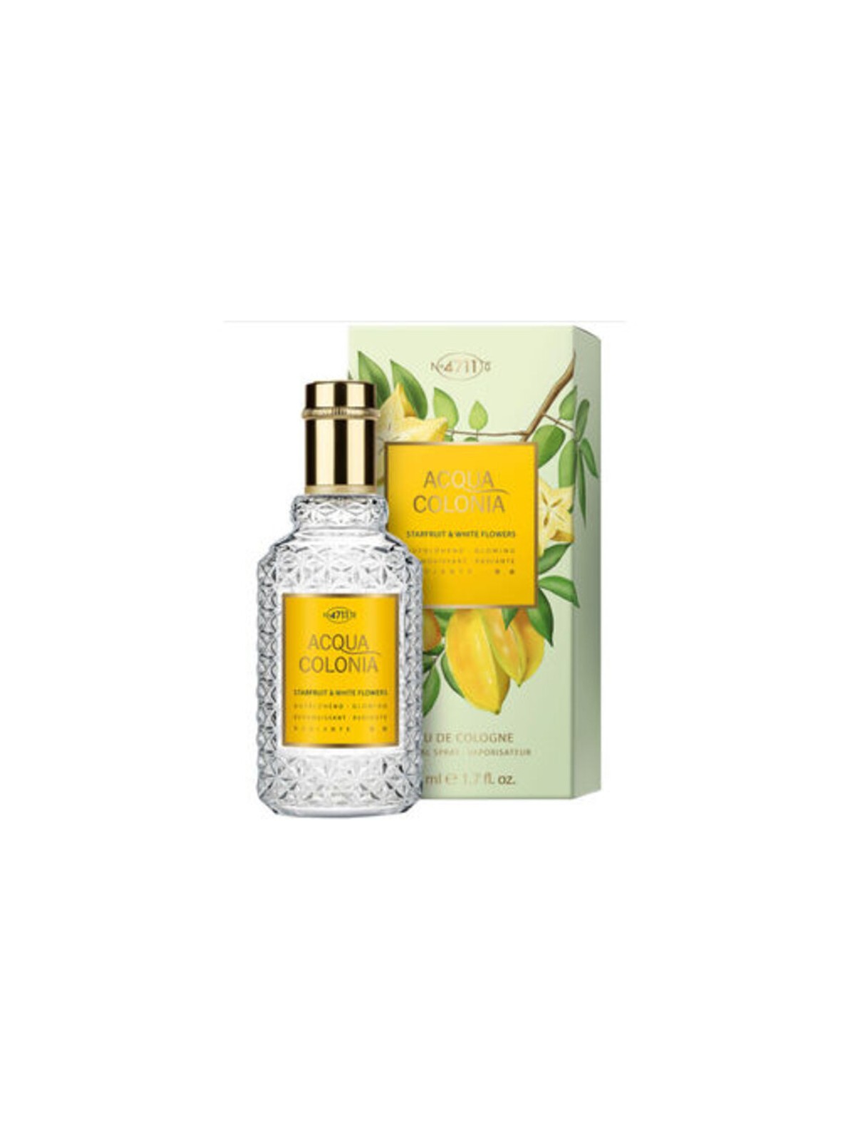 4711 Acqua Colonia Starfruit & White Flowers eau de cologne 100ml unisex